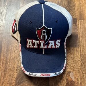 Atlas Navy and White Cap